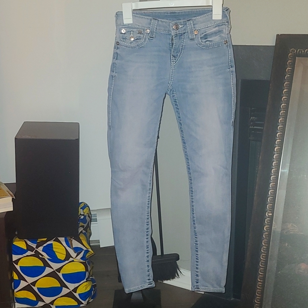 True Religion Women's Super Skinny Stretch Jeans size 25